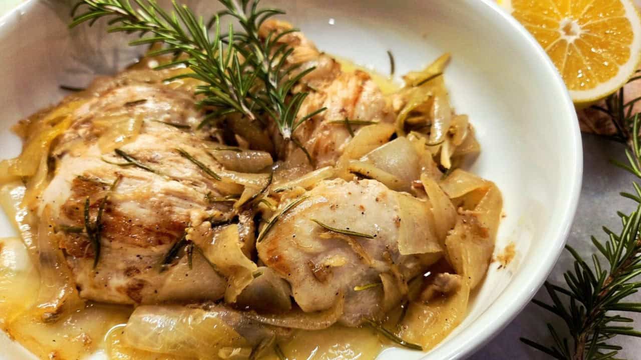 Meyer Lemon Rosemary Chicken