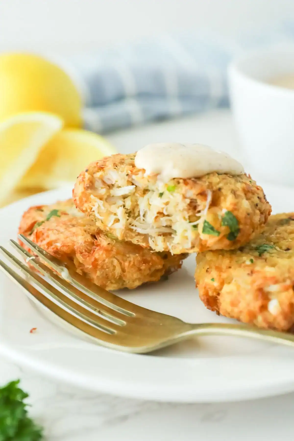Air Fryer Crab Cakes