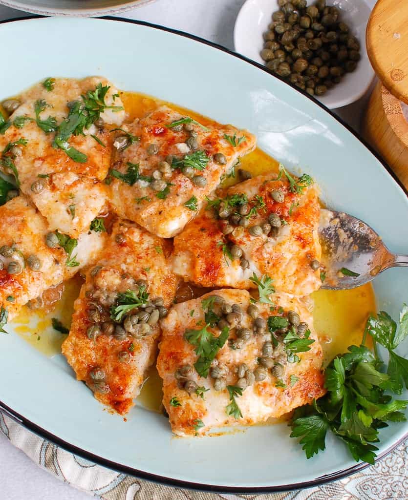 Baked Cod with Lemon