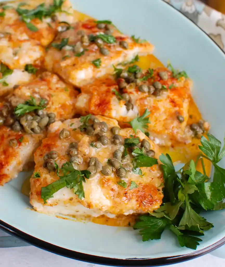 Baked Cod with Lemon