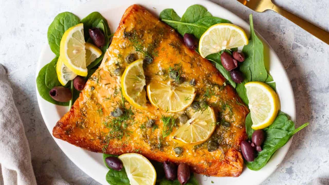 Baked Dijon Salmon