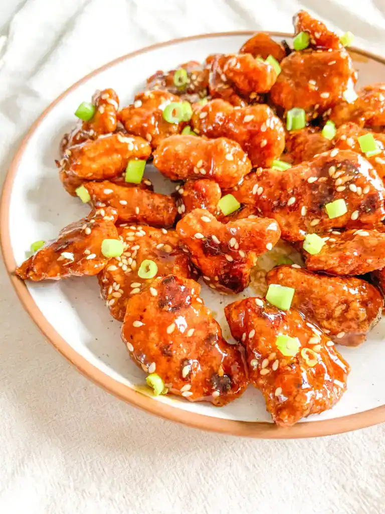 Baked General Tso's Chicken