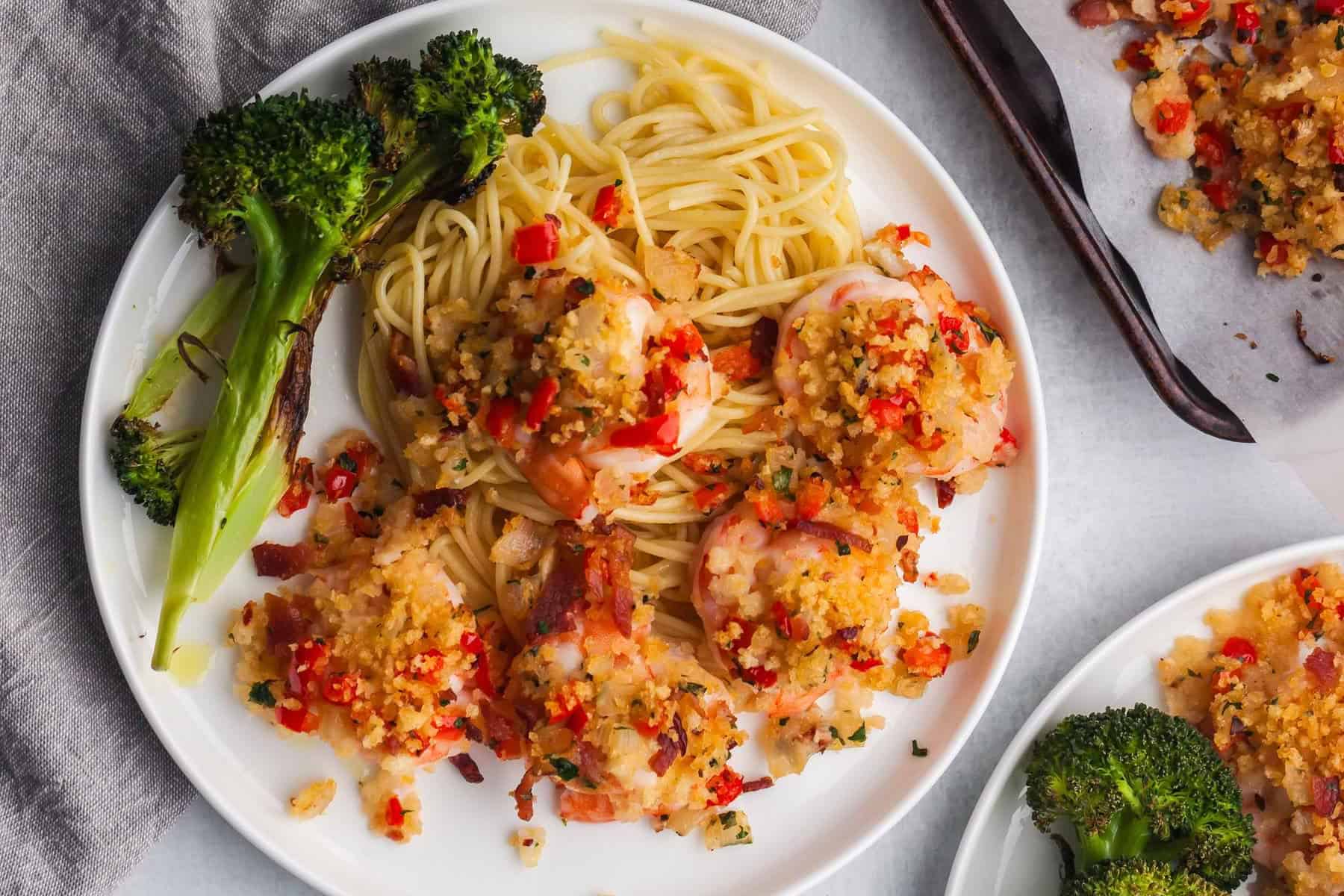 Baked Stuffed Shrimp