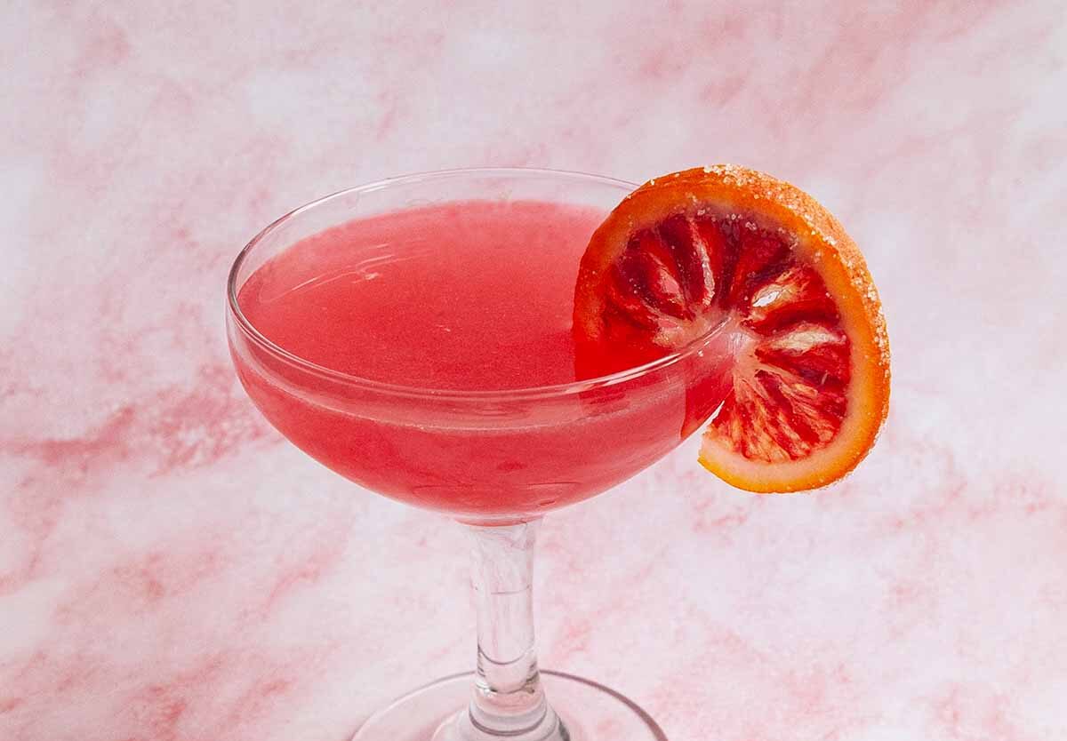 Blood Orange Gimlet