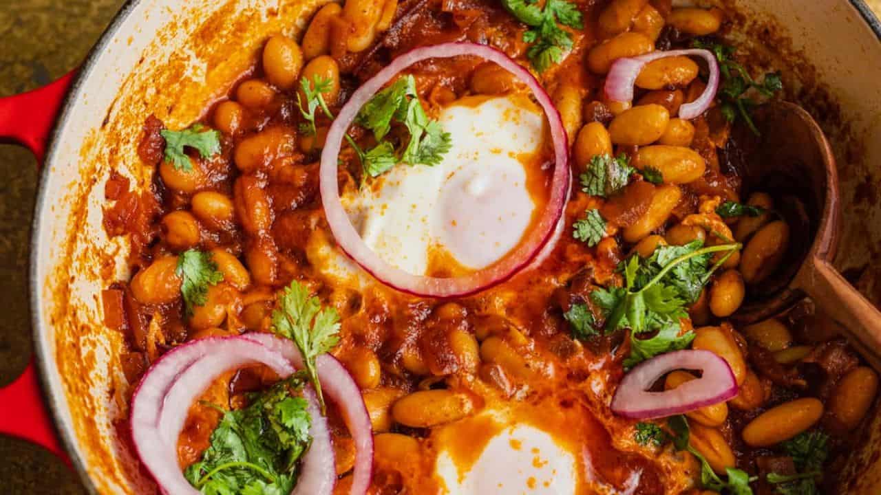 Breakfast Beans and Eggs