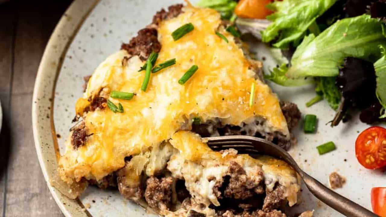 Cheeseburger Pie