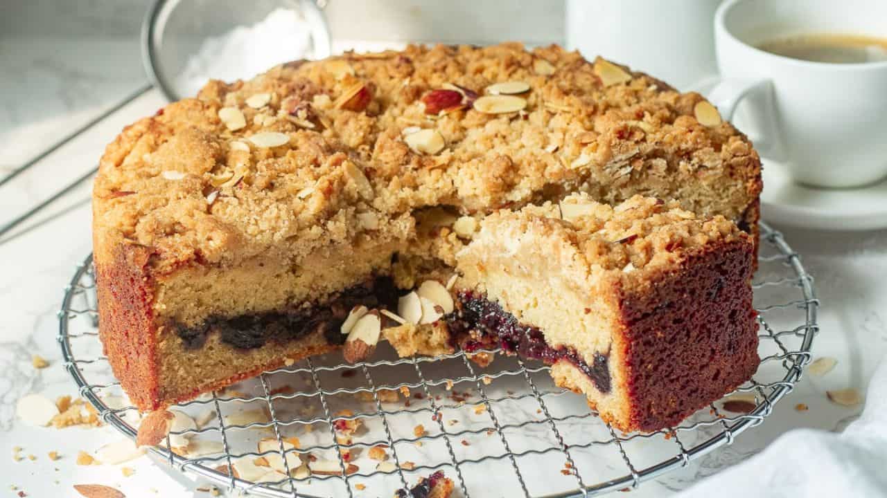Cherry Coffee Cake