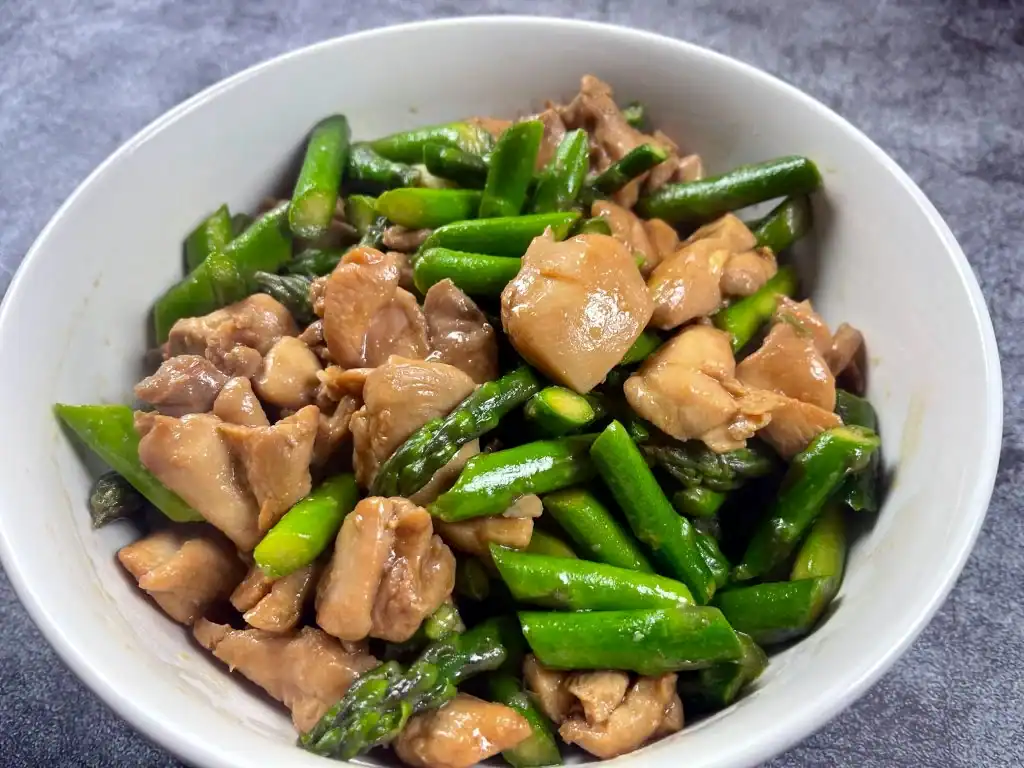Chicken Asparagus Stir Fry
