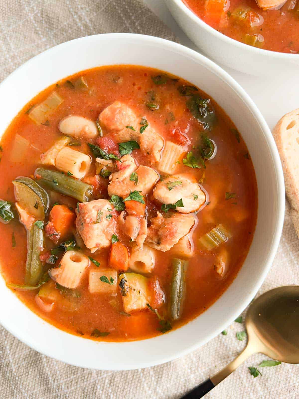 Chicken Minestrone Soup