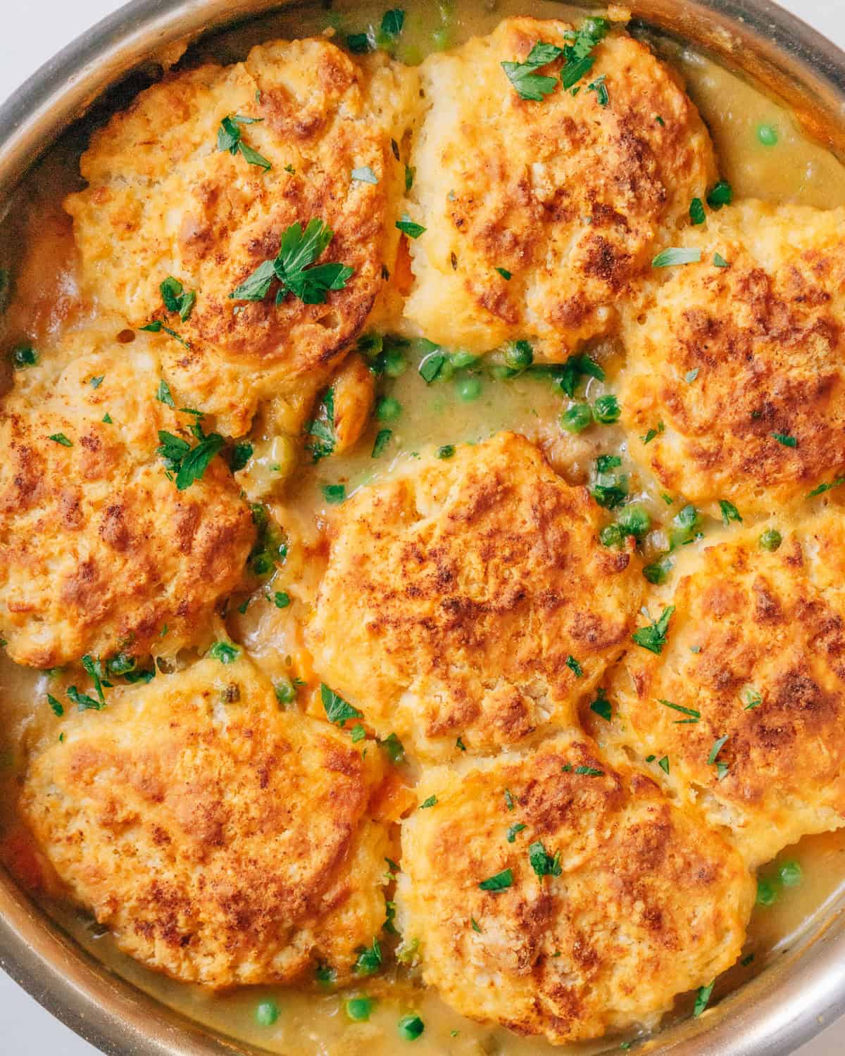 Biscuit-Topped Chicken Pot Pie