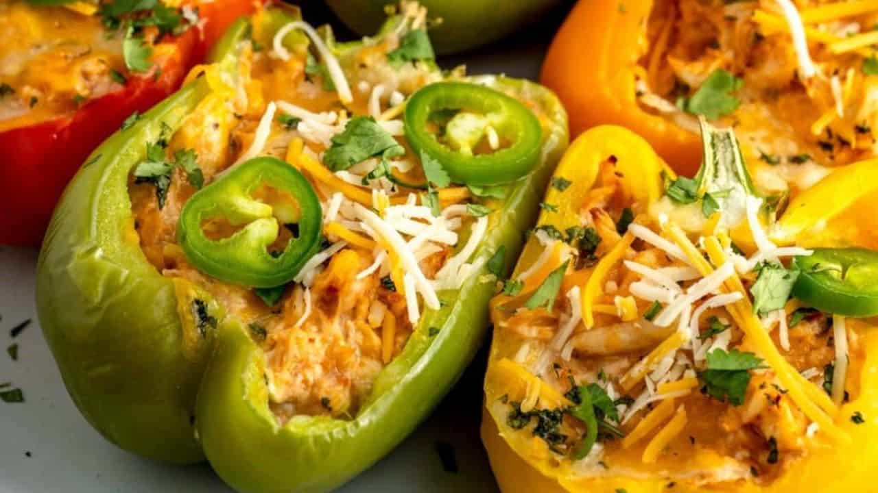 Chicken Stuffed Peppers