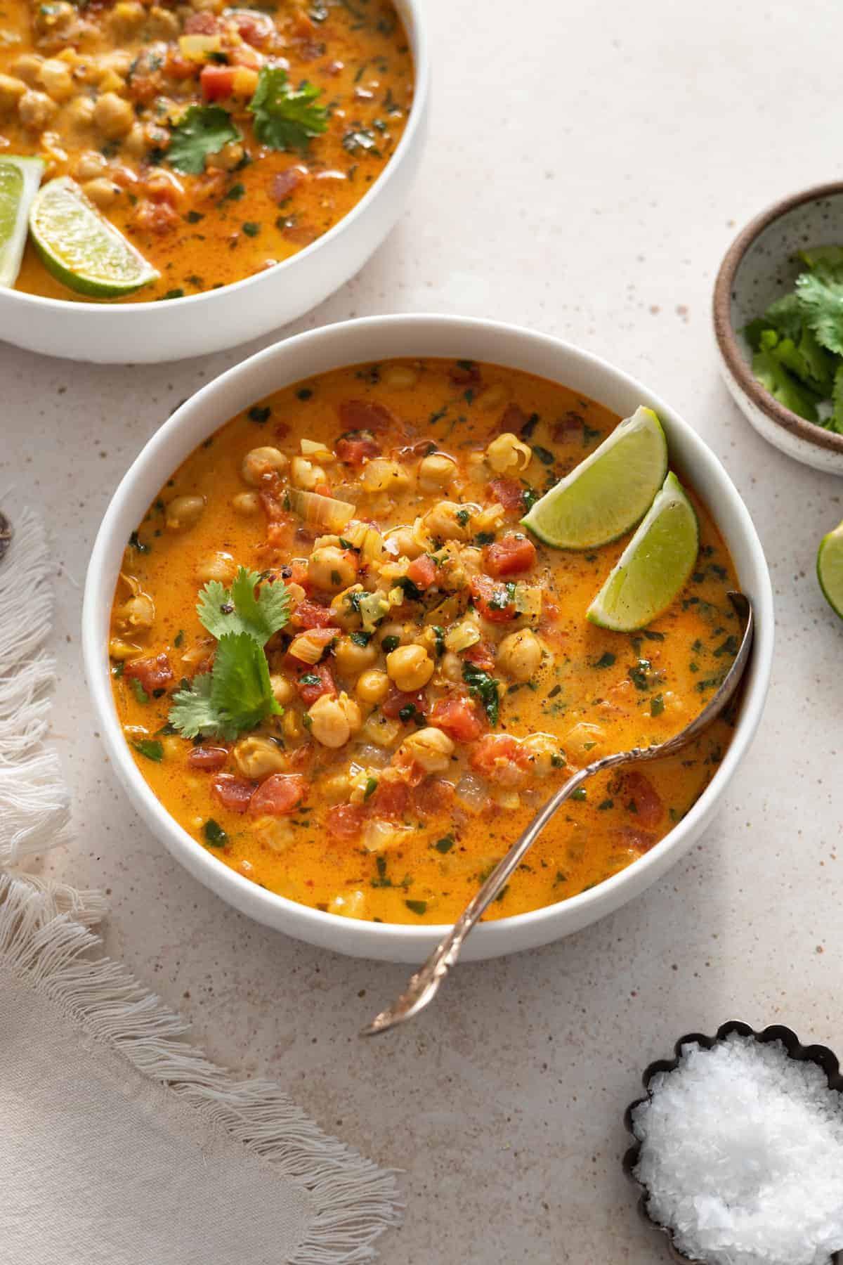Chickpea Curry Soup