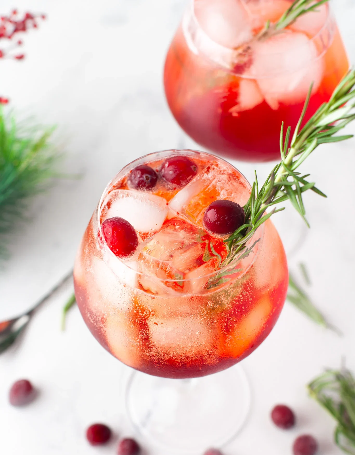 Cranberry Aperol Spritz