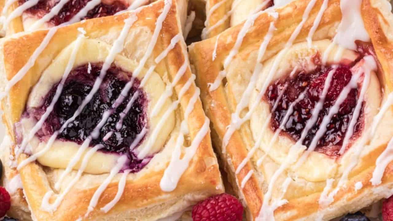 Cream Cheese Puff Pastry Danish