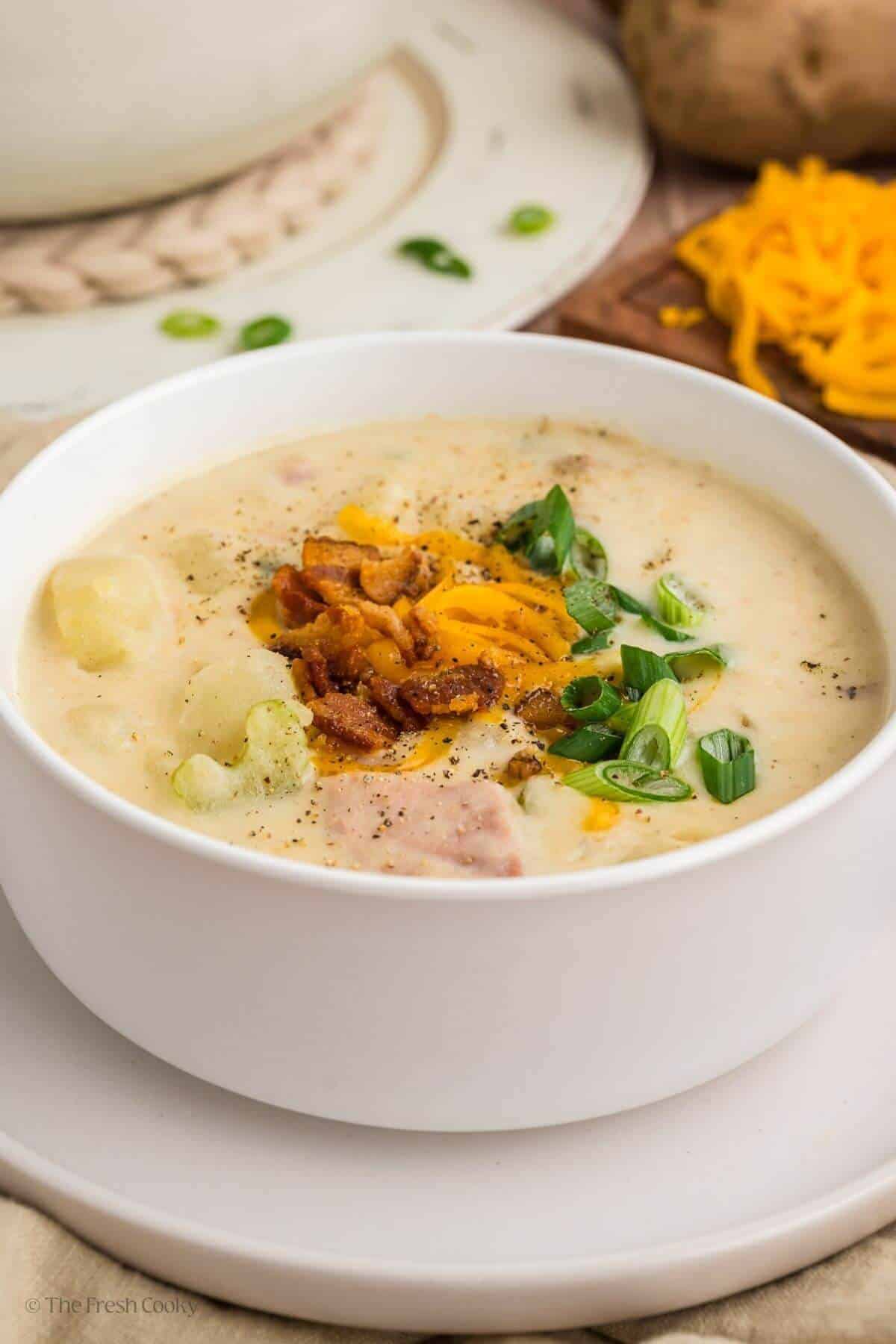 Creamy Ham and Potato Soup