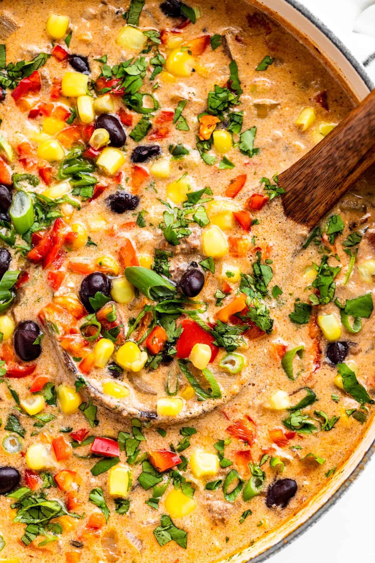 Creamy Taco Soup