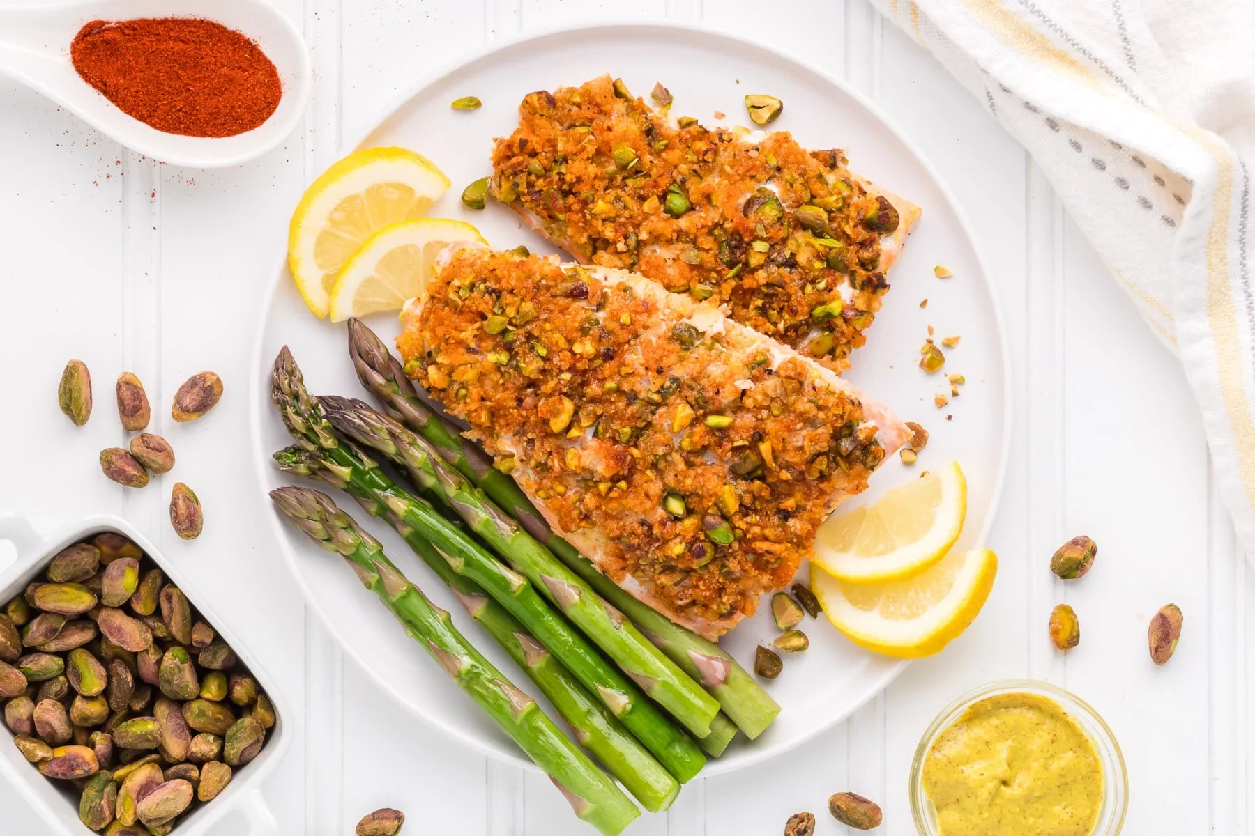 Pistachio Crusted Salmon