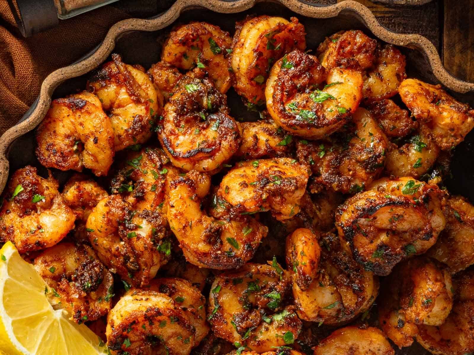 Easy Blackened Shrimp