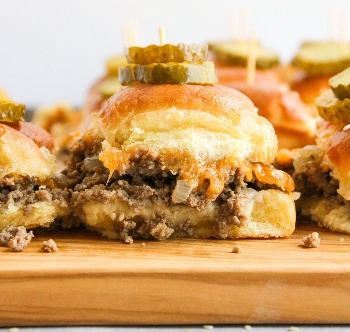 Easy Cheeseburger Sliders