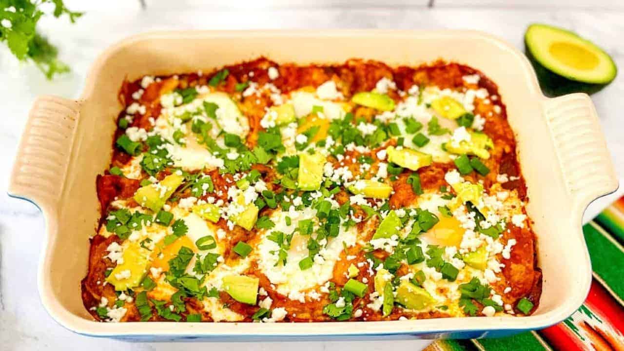 Easy Chilaquiles Rojas