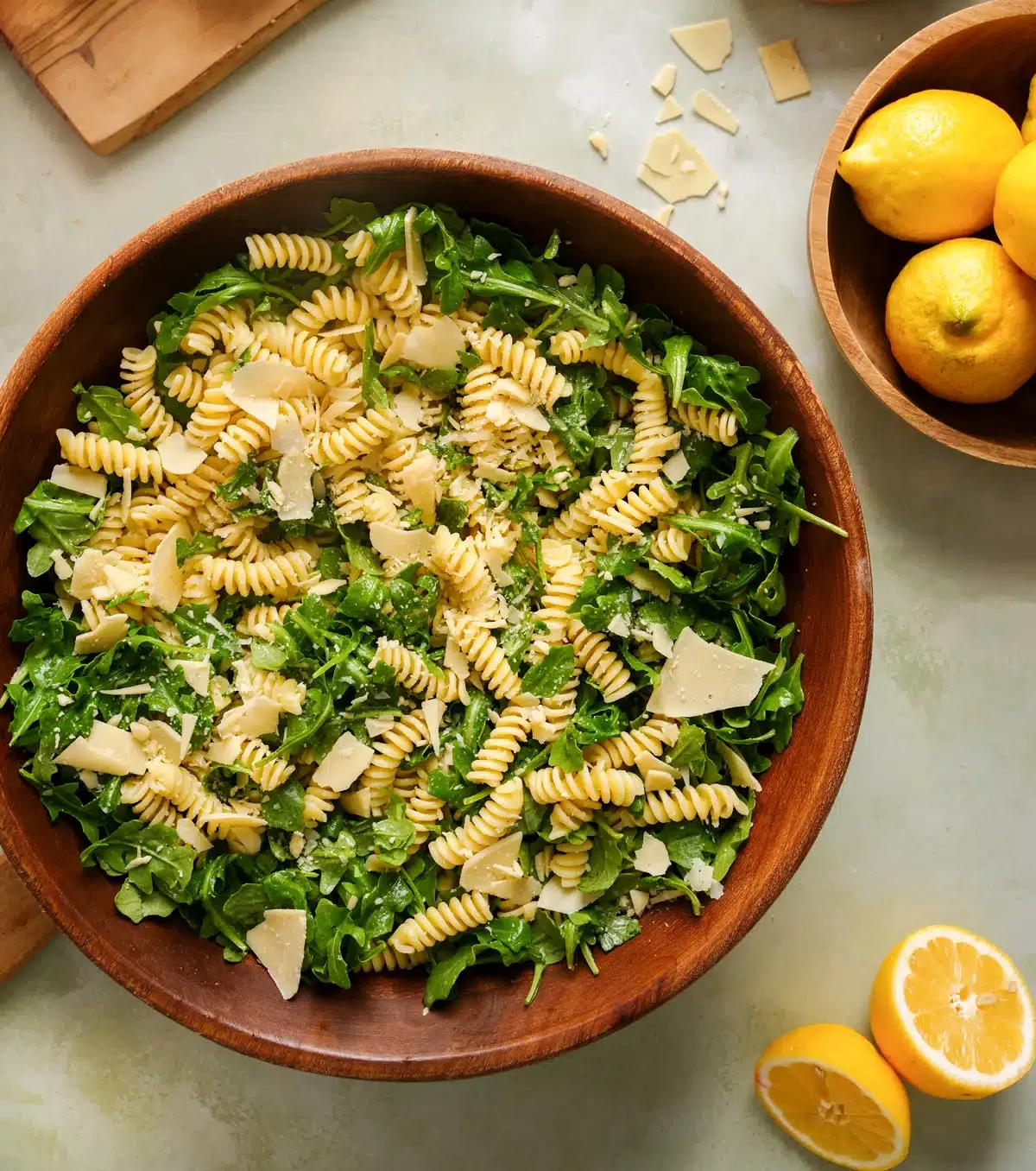 Easy Lemon Arugula Pasta Salad