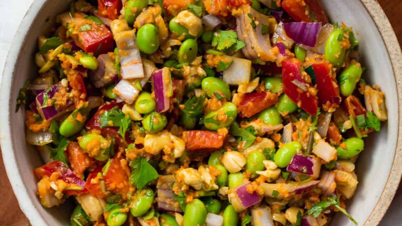 Edamame Crunch Salad