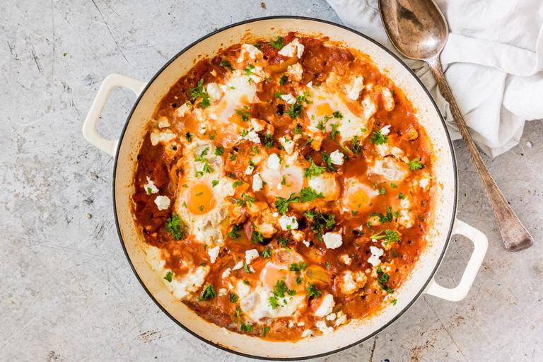 Fennel Shakshuka with Feta
