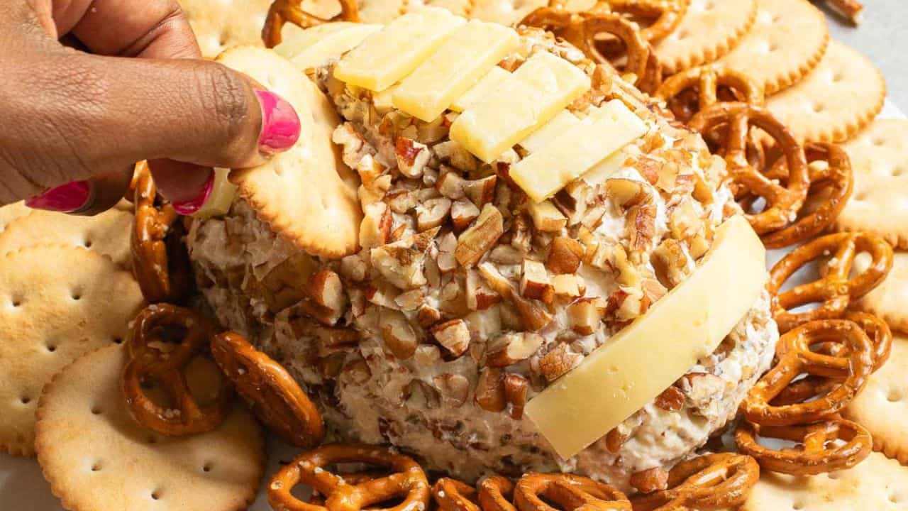 Football Cheese Ball