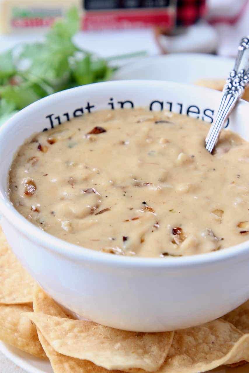 French Onion Dip Queso