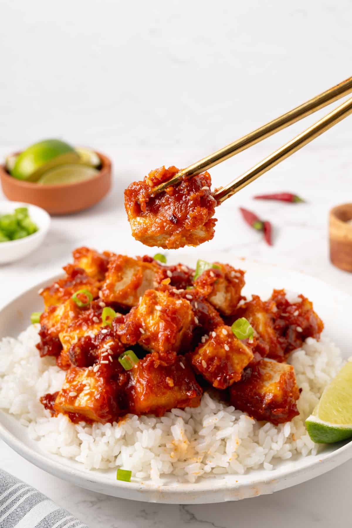 General Tso's Tofu