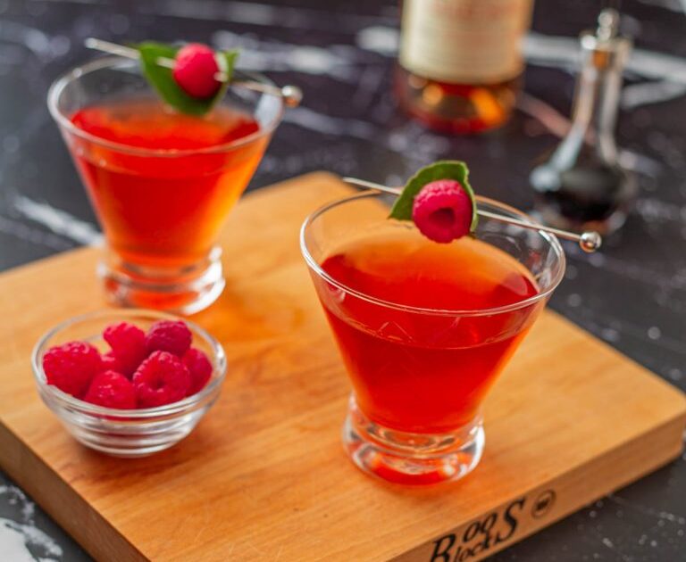 Gin and Lillet Rosé Cocktail