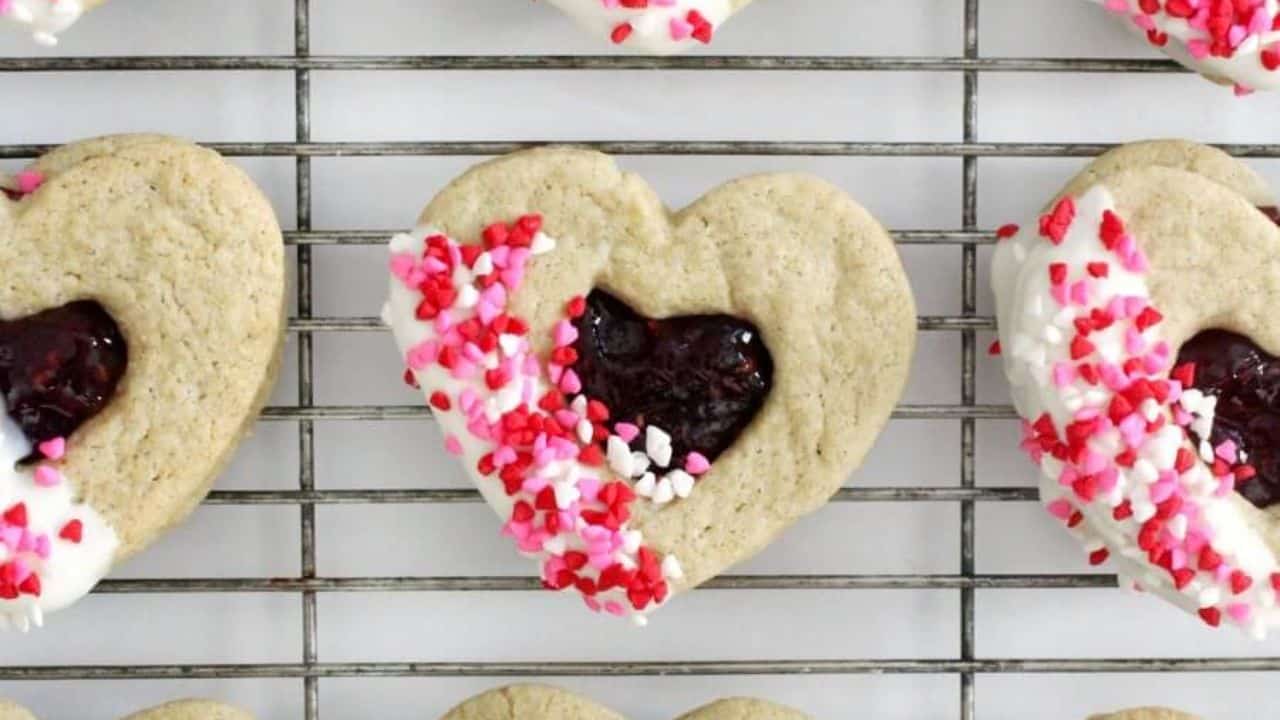 Gluten-Free Valentine's Day Heart Cookies