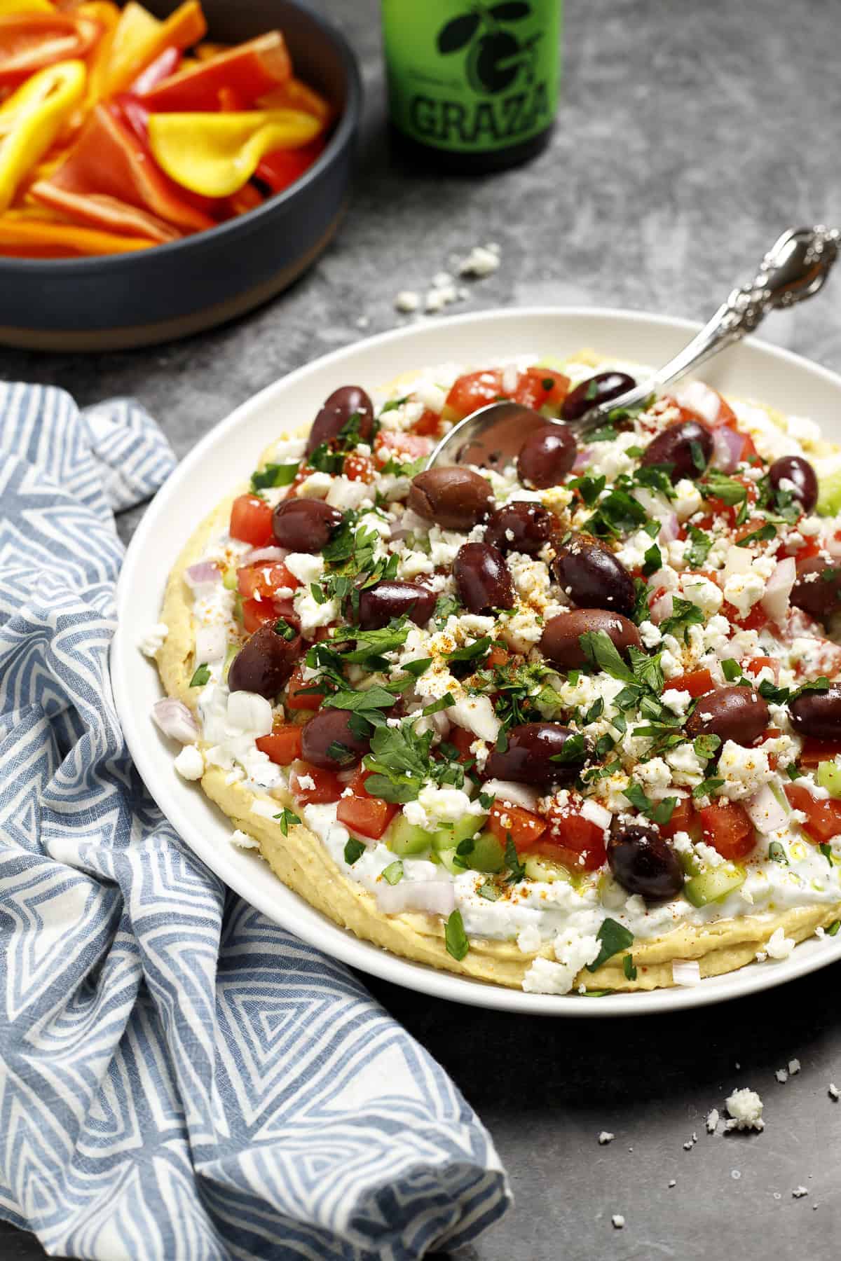 Greek 7 Layer Dip