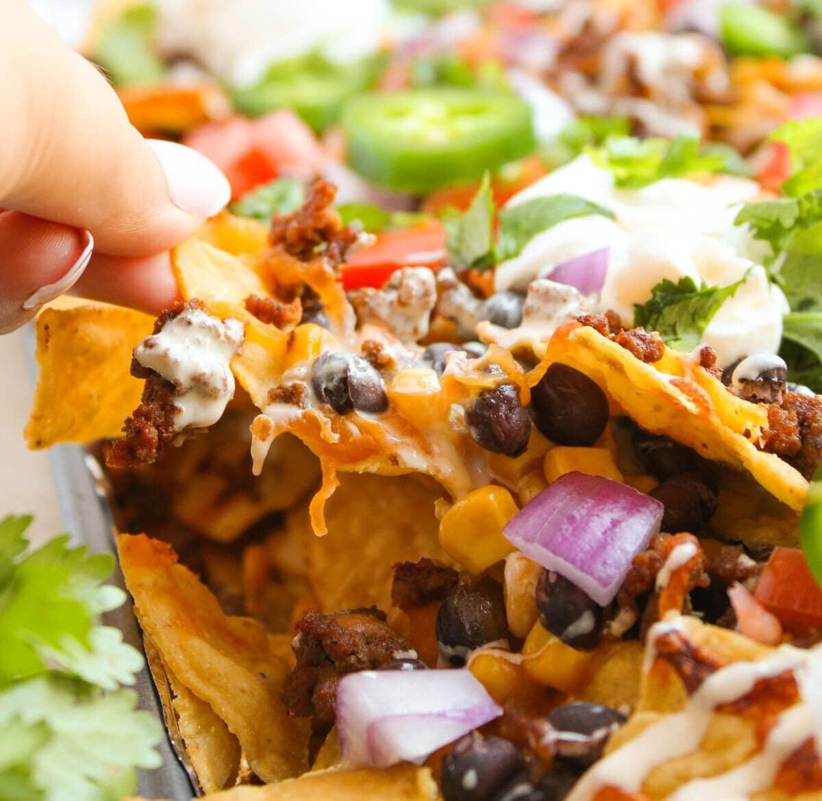 Ground Beef Nachos