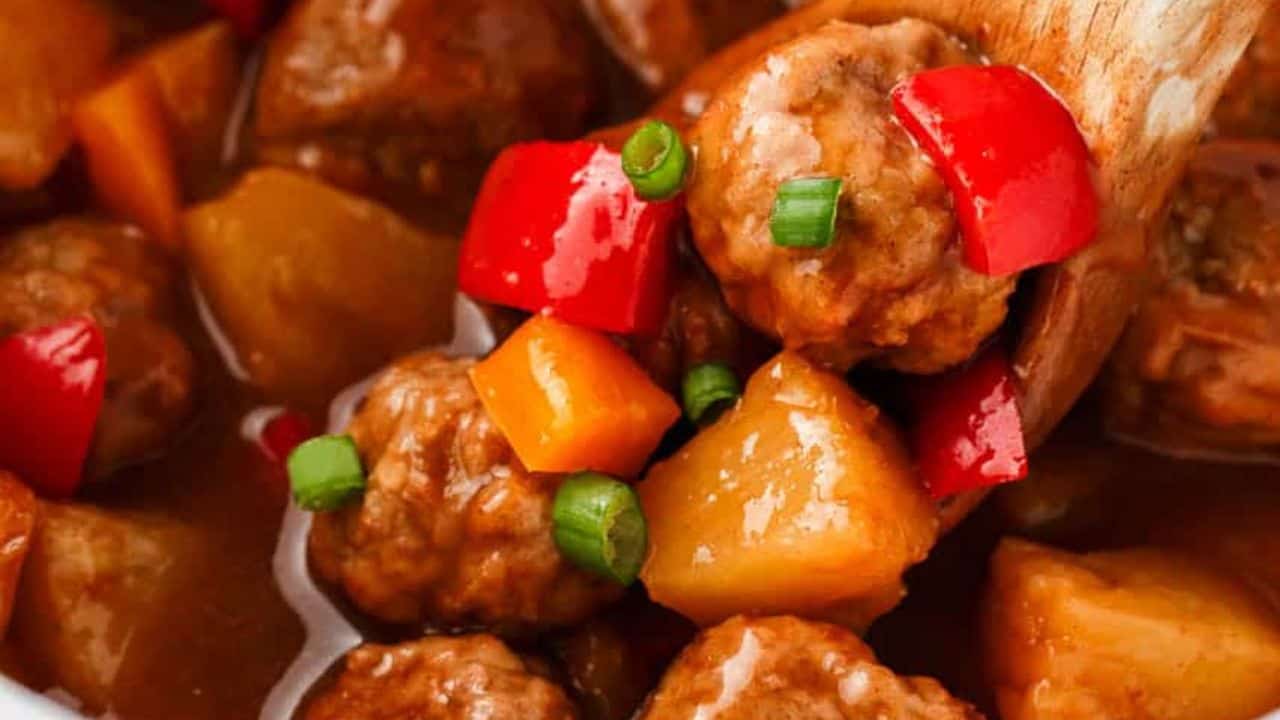 Hawaiian Meatballs
