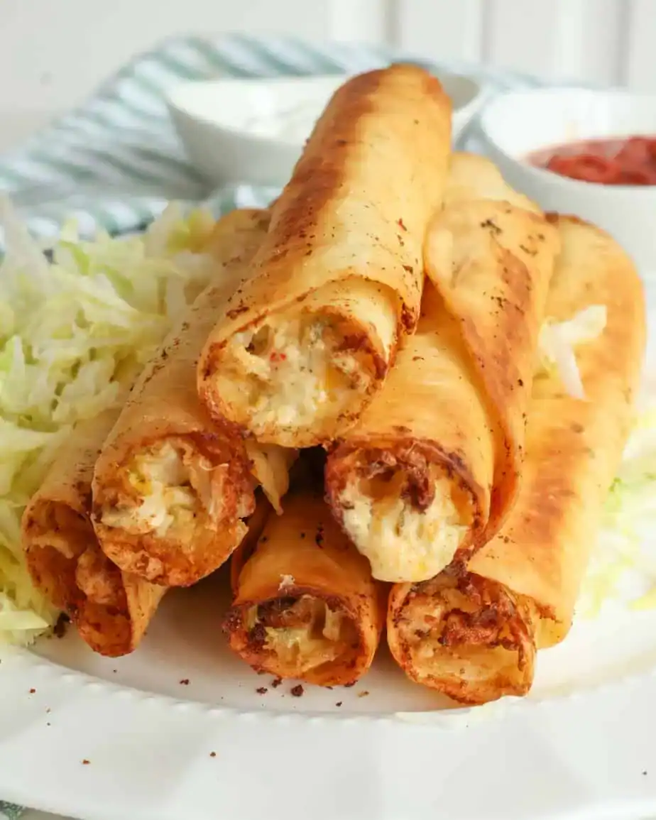 Homemade Chicken Taquitos
