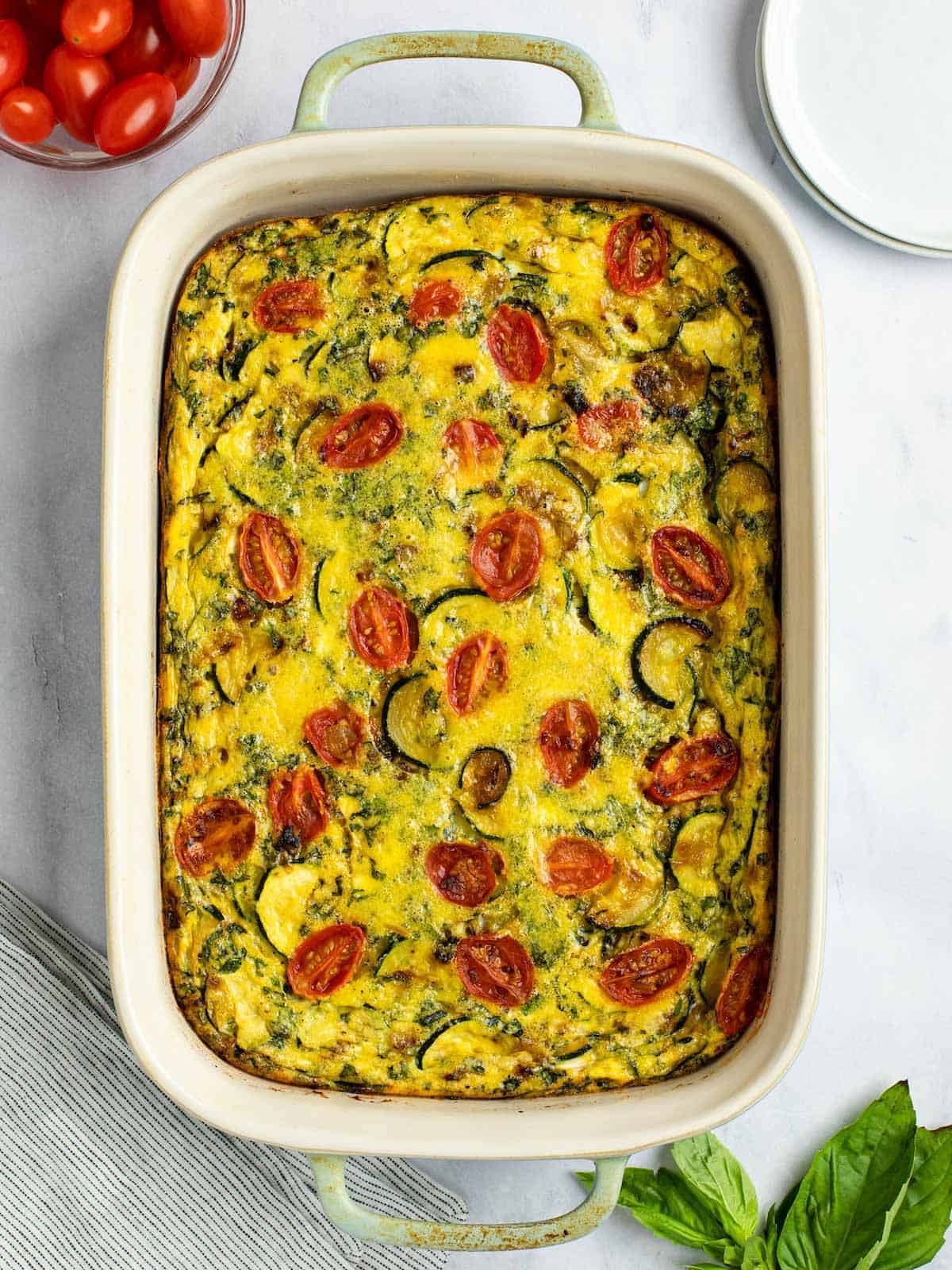 Italian Frittata with Zucchini