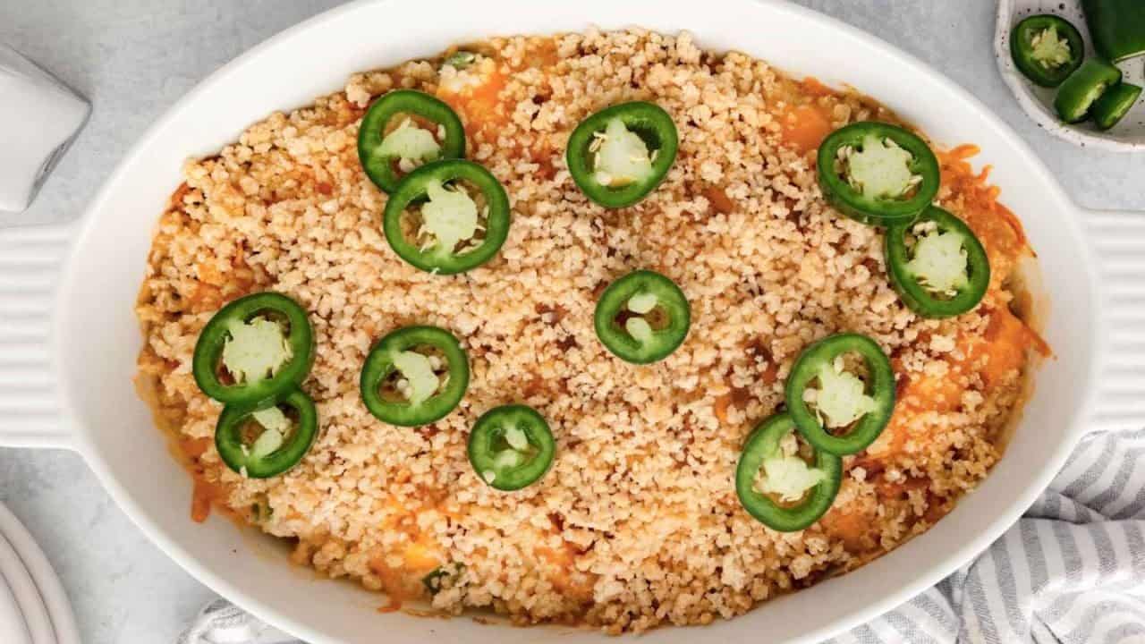 Jalapeño Popper Chicken Casserole