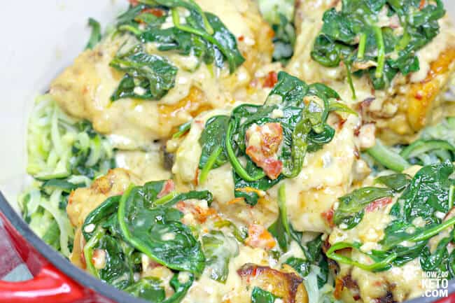 Keto Tuscan Chicken