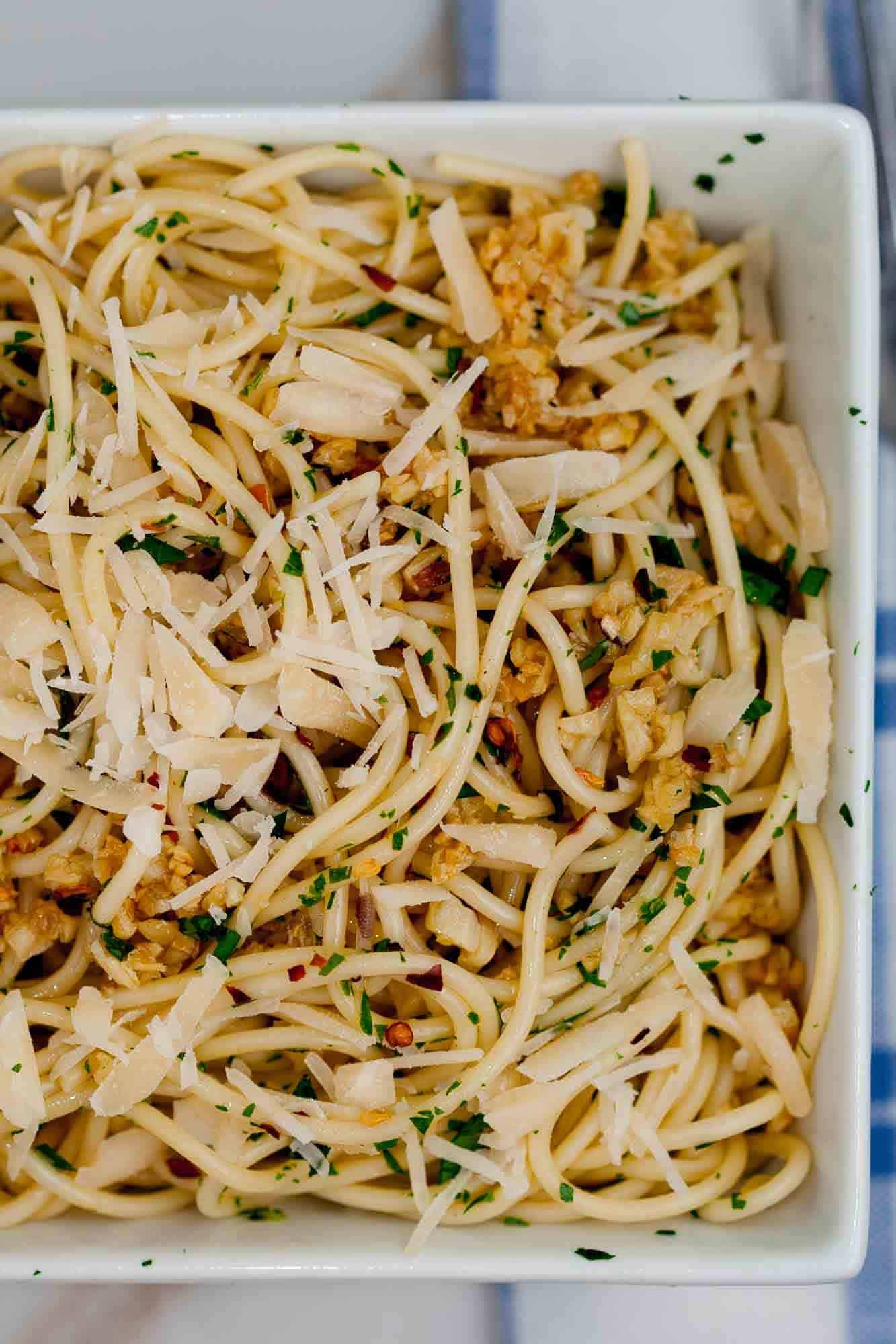 Lemon Garlic Pasta