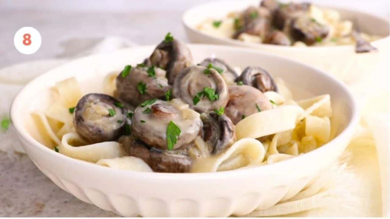 Mushroom Pappardelle