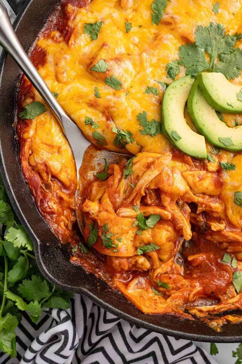 One-Pan Enchiladas