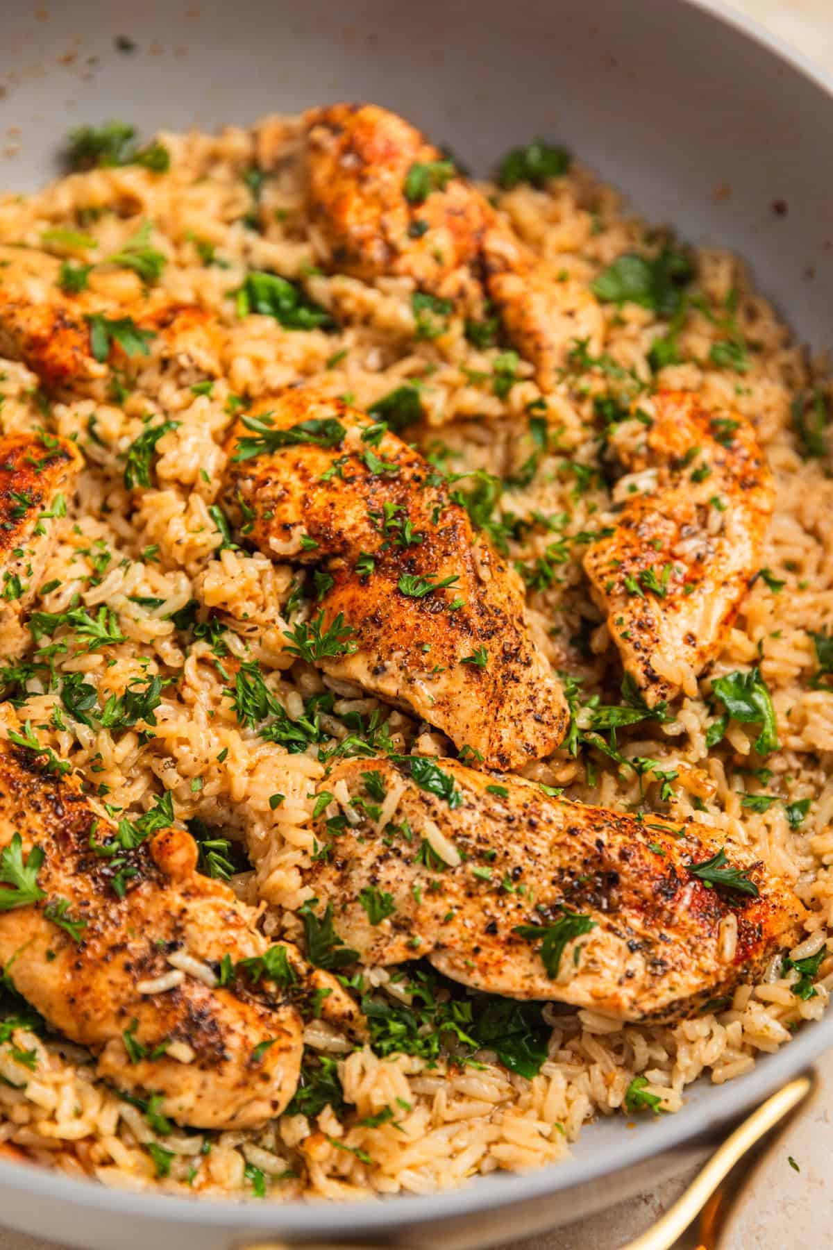 One-Pan Chicken and Rice