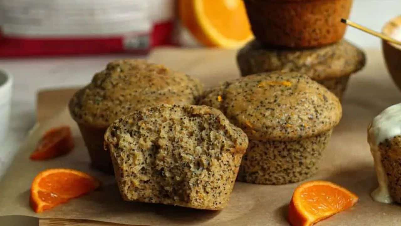 Orange Poppyseed Muffins