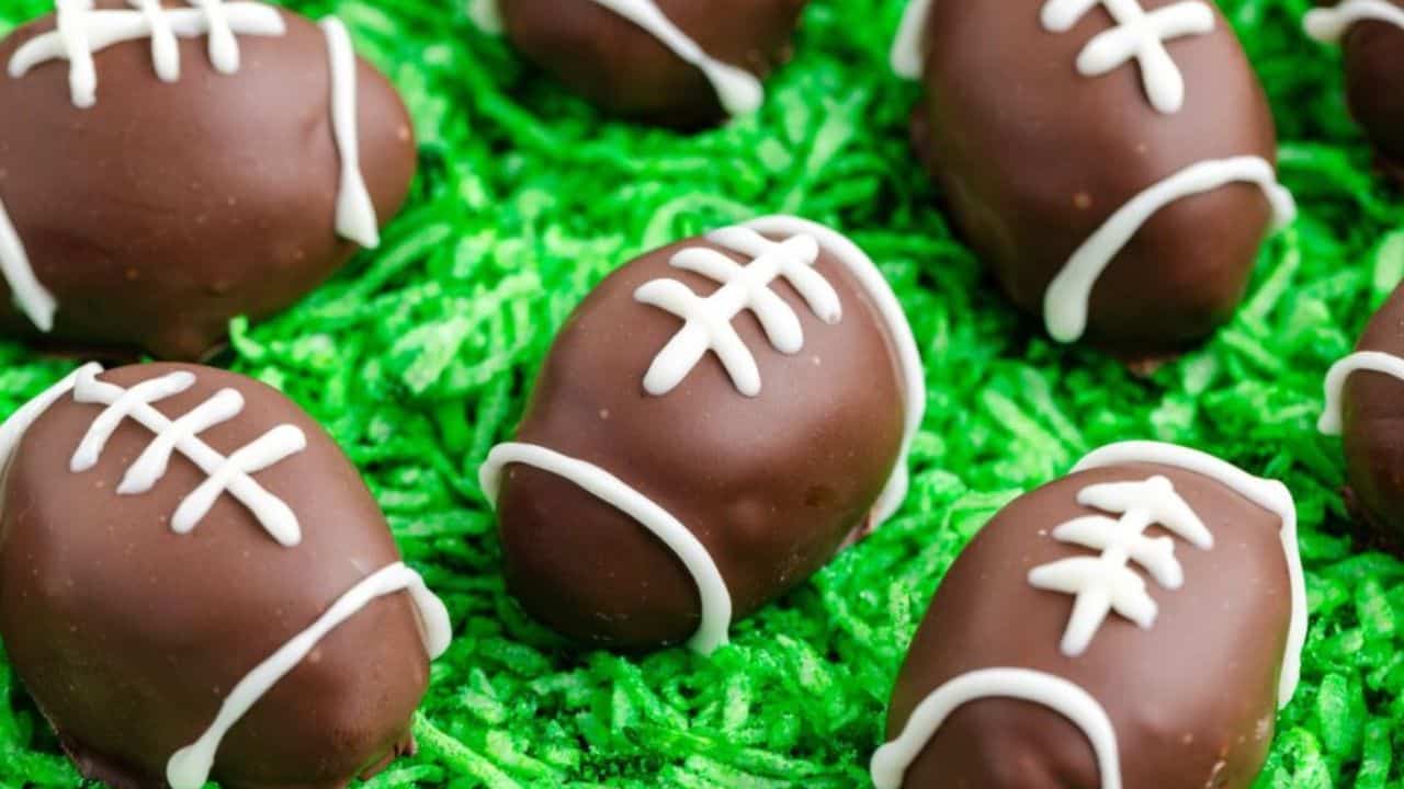 Oreo Football Truffles