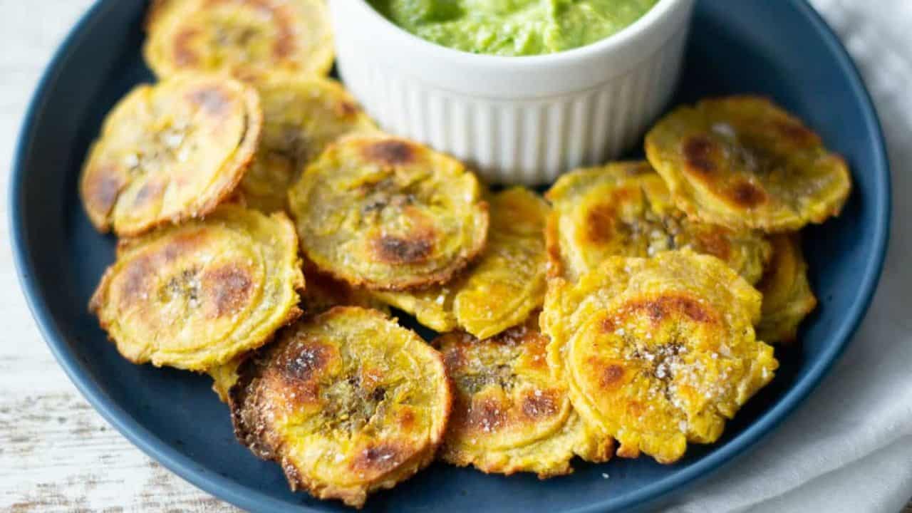 Oven Baked Tostones