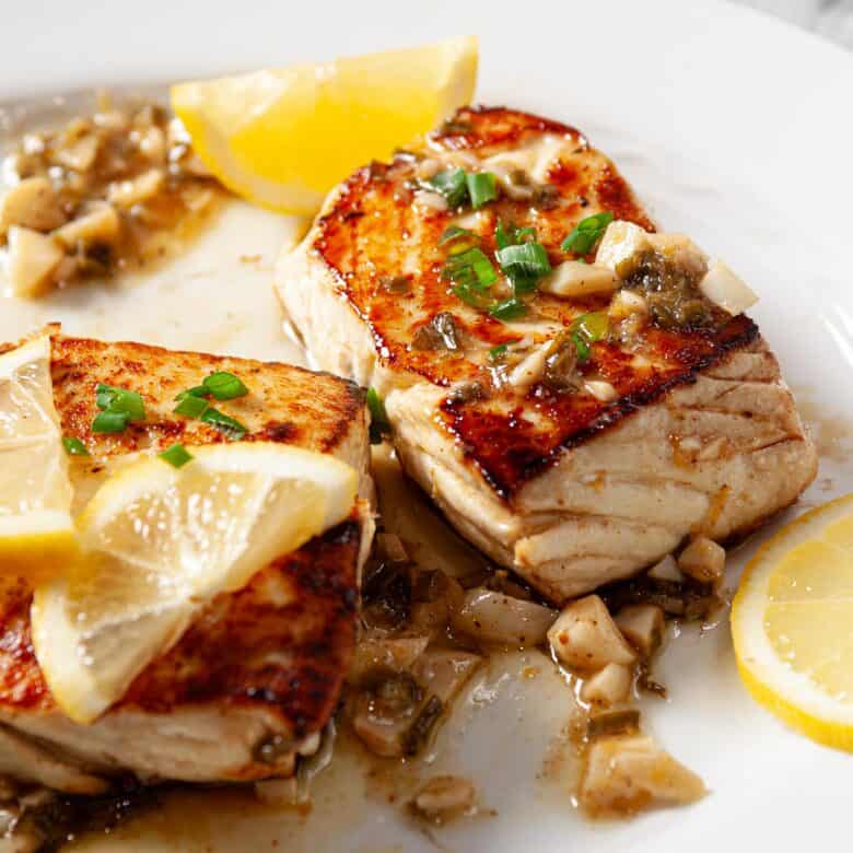 Pan-Seared Halibut