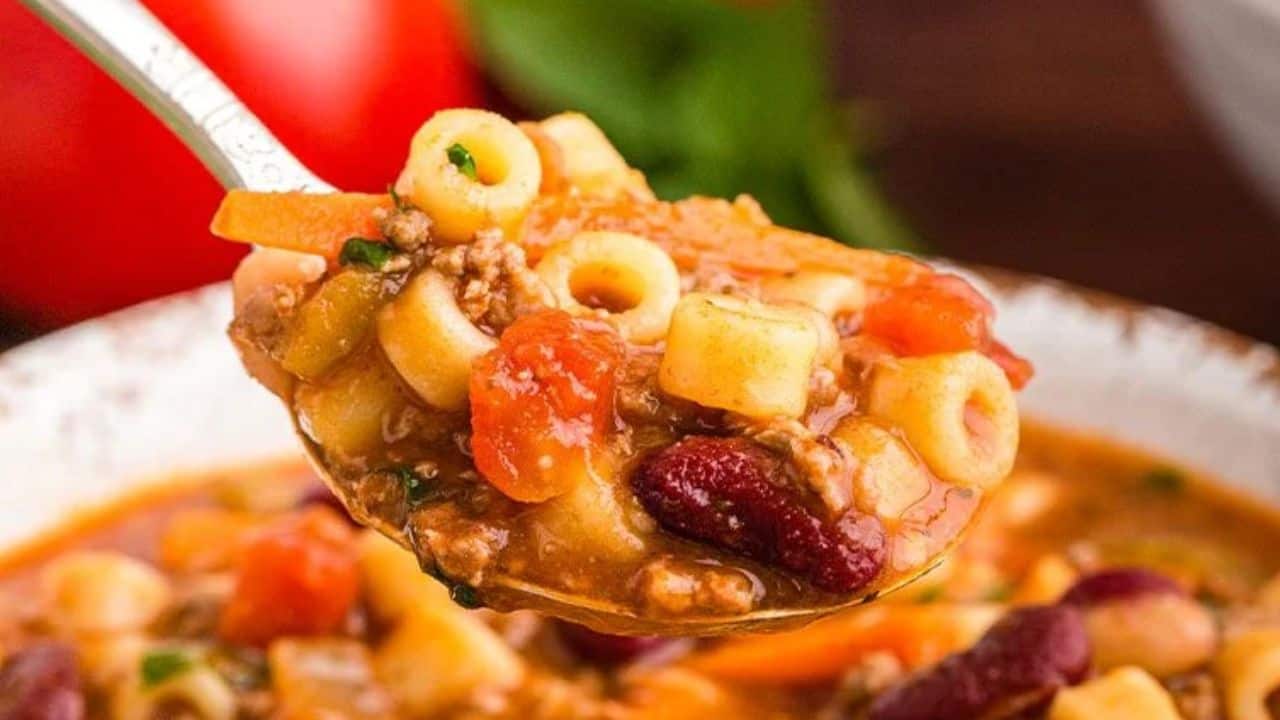 Pasta Fagioli Soup Recipe