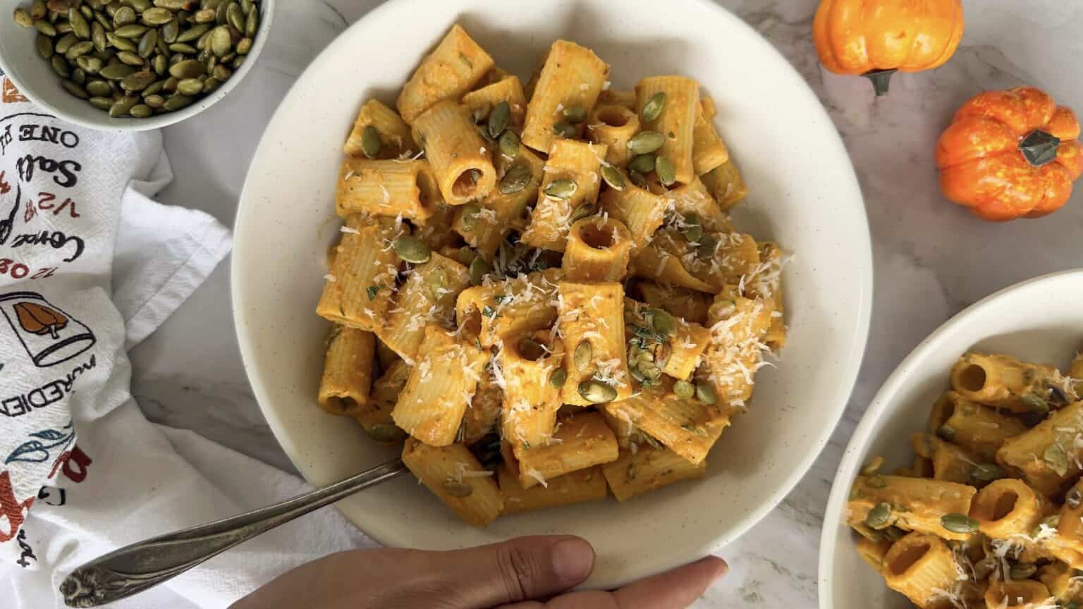 Pasta in Pumpkin Sauce