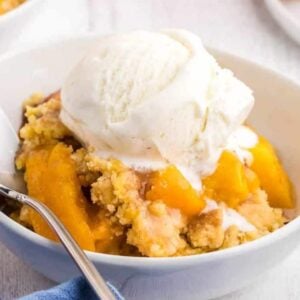 Peach Cobbler With Cake Mix